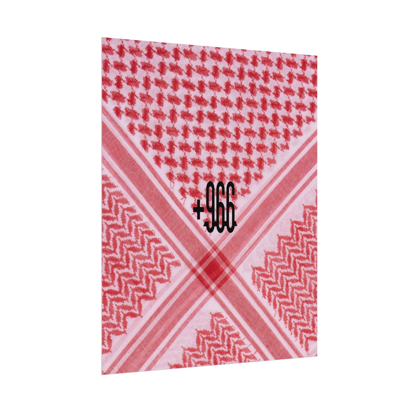 +966 with Bazma: Merch Inspired by the Heart of Saudi Arabia "Rolled Posters"