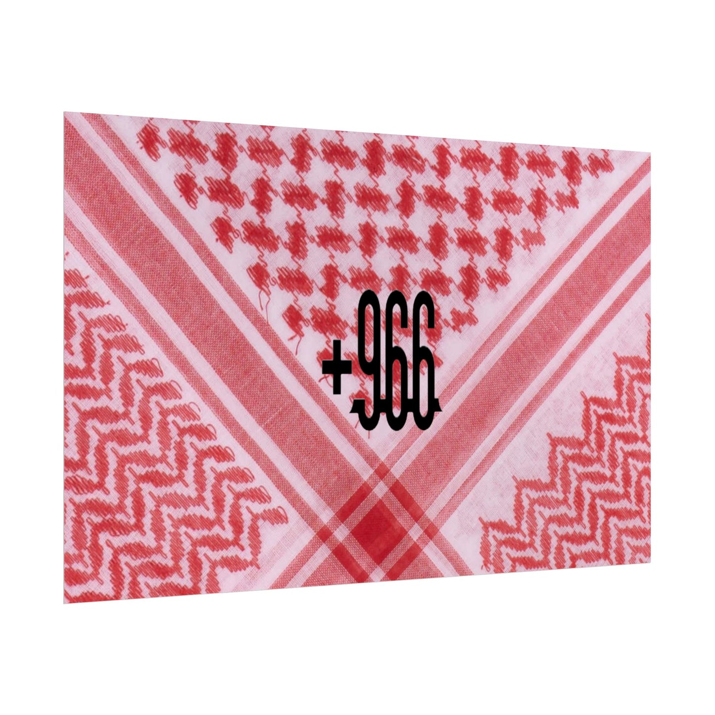 +966 with Bazma: Merch Inspired by the Heart of Saudi Arabia "Rolled Posters"