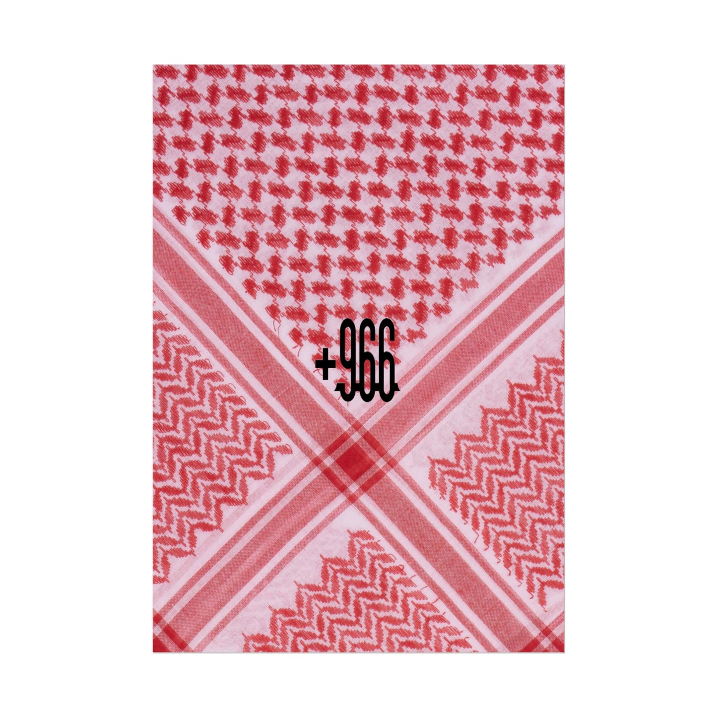 +966 with Bazma: Merch Inspired by the Heart of Saudi Arabia "Rolled Posters"