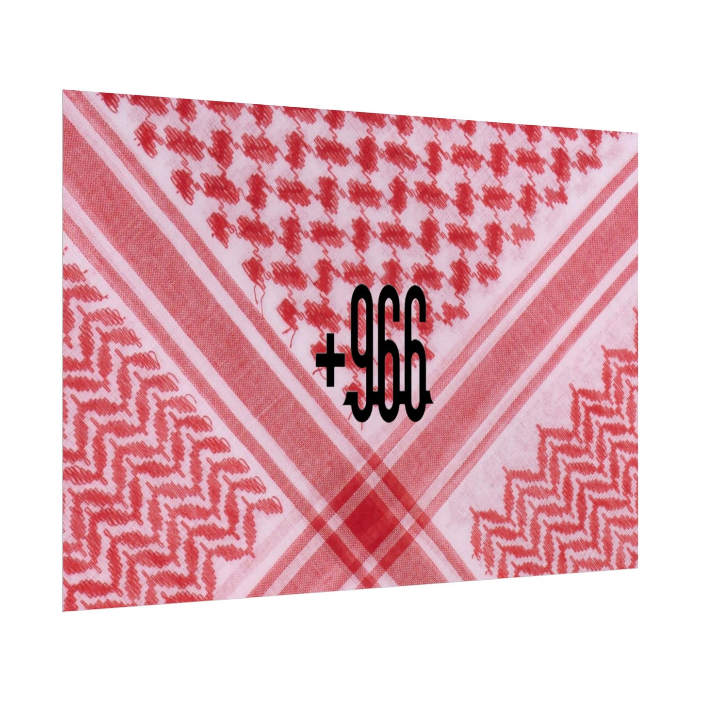 +966 with Bazma: Merch Inspired by the Heart of Saudi Arabia "Rolled Posters"