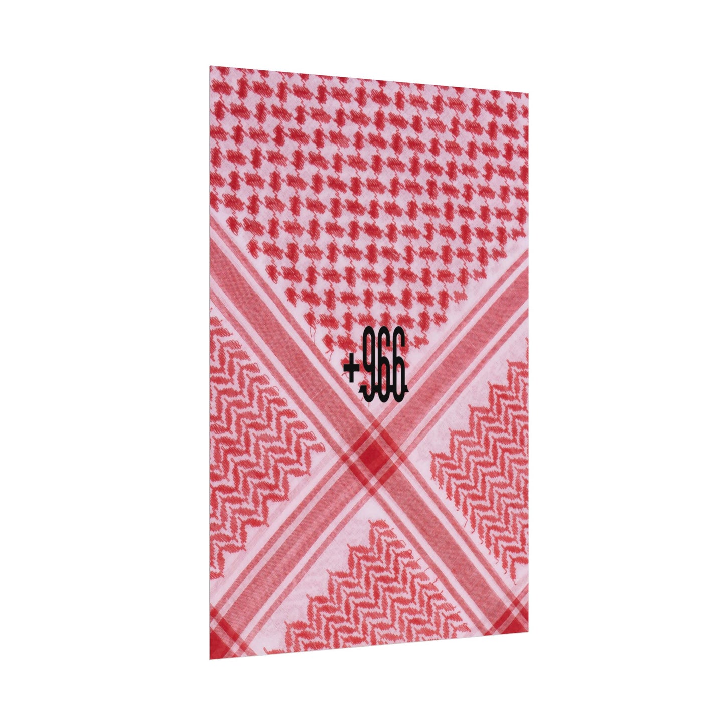 +966 with Bazma: Merch Inspired by the Heart of Saudi Arabia "Rolled Posters"