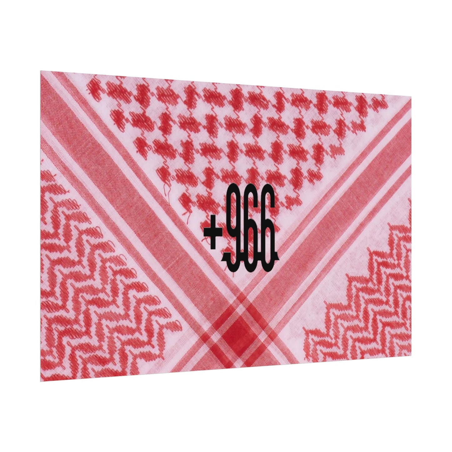 +966 with Bazma: Merch Inspired by the Heart of Saudi Arabia "Rolled Posters"