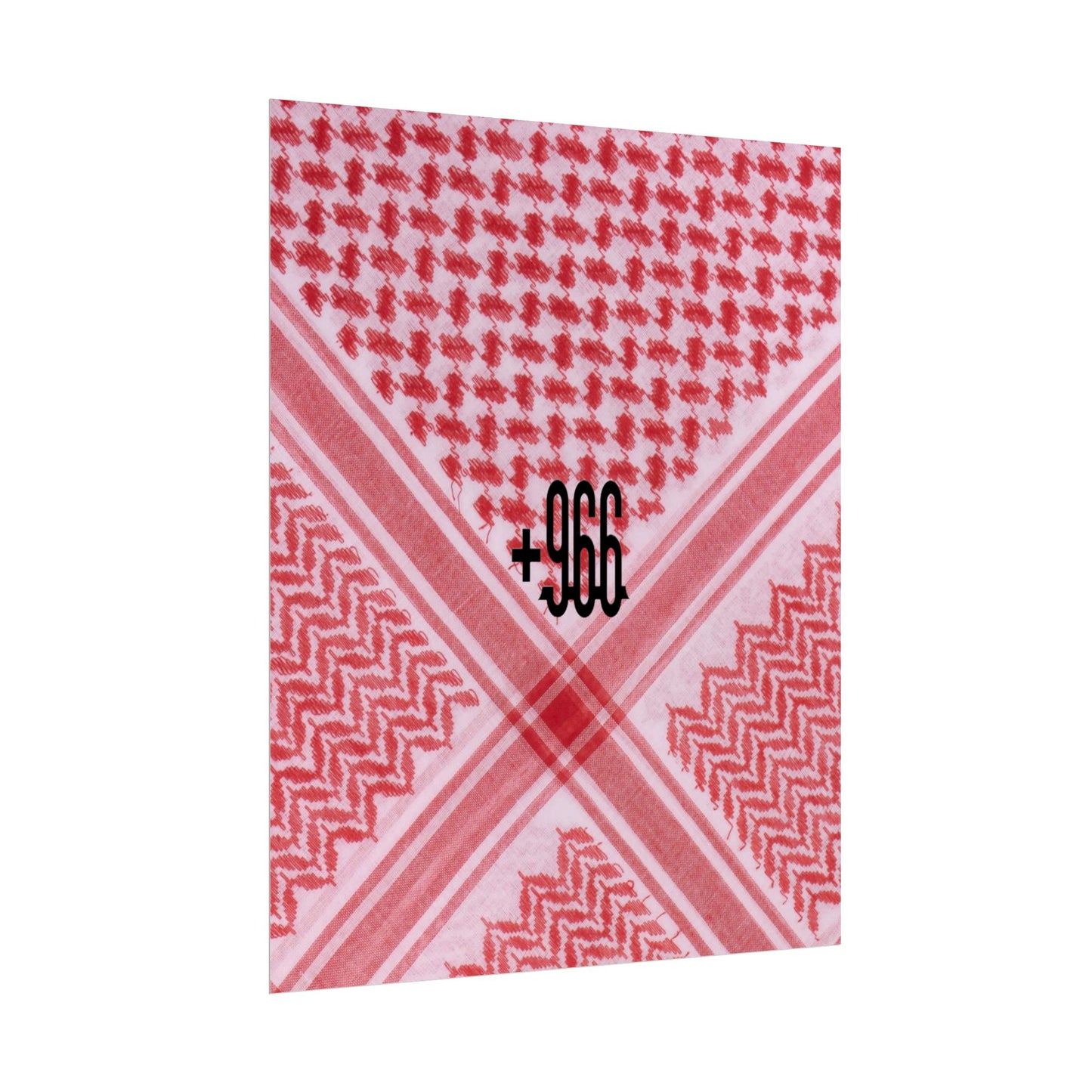 +966 with Bazma: Merch Inspired by the Heart of Saudi Arabia "Rolled Posters"