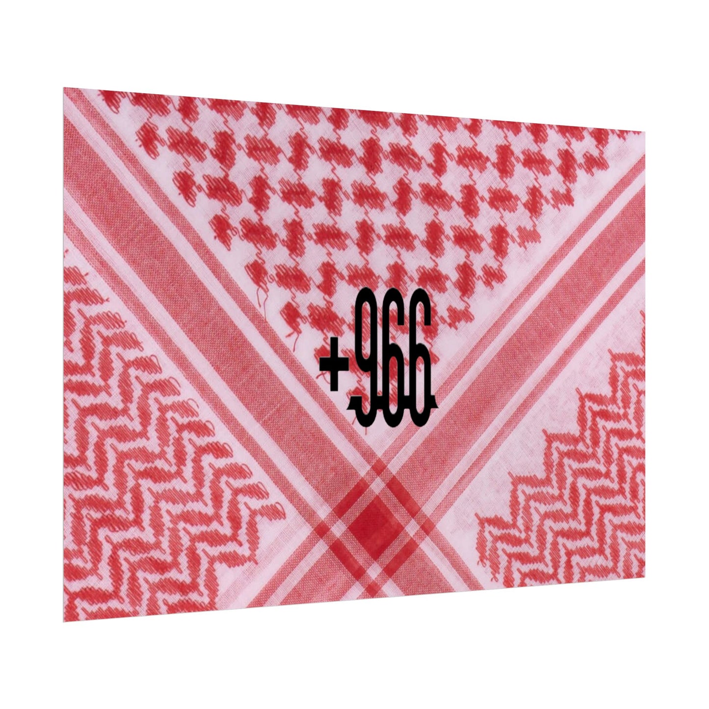 +966 with Bazma: Merch Inspired by the Heart of Saudi Arabia "Rolled Posters"