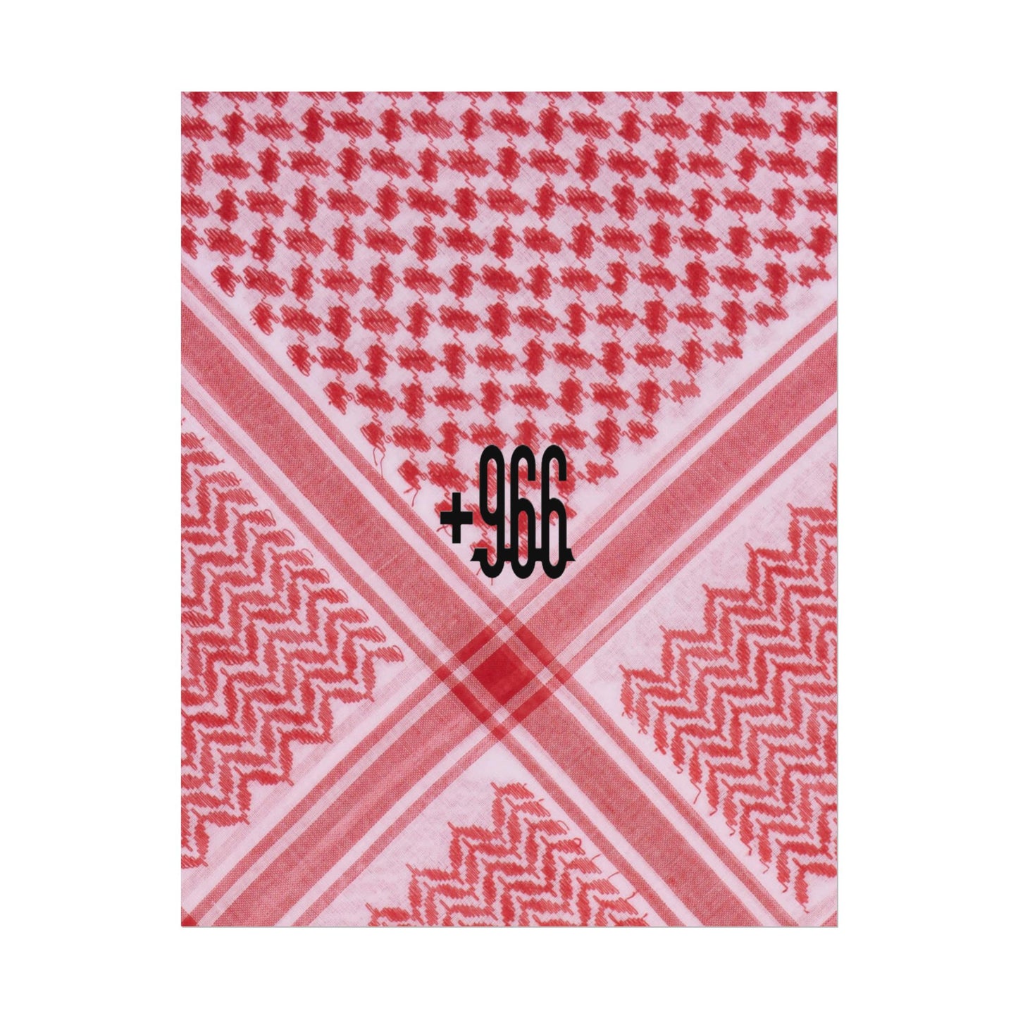 +966 with Bazma: Merch Inspired by the Heart of Saudi Arabia "Rolled Posters"