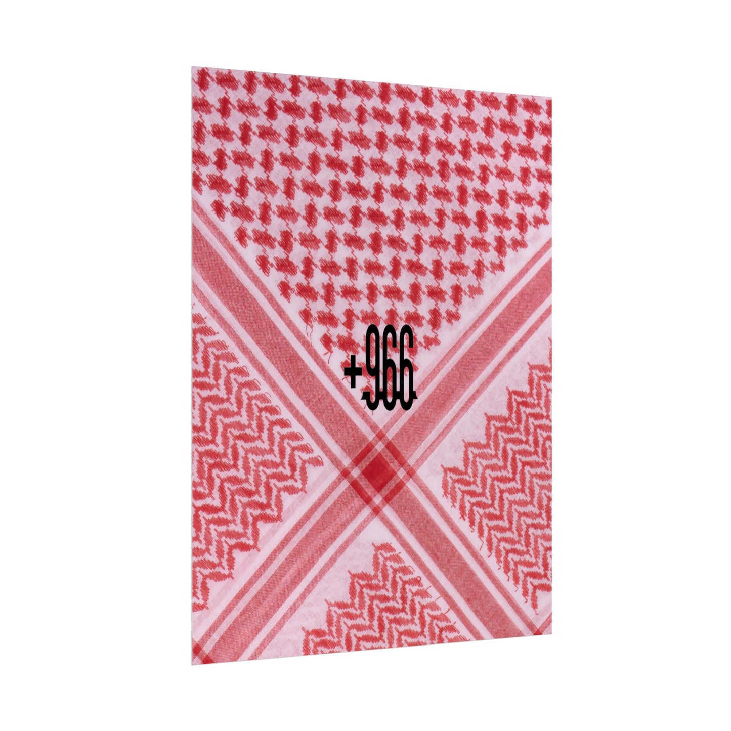 +966 with Bazma: Merch Inspired by the Heart of Saudi Arabia "Rolled Posters"