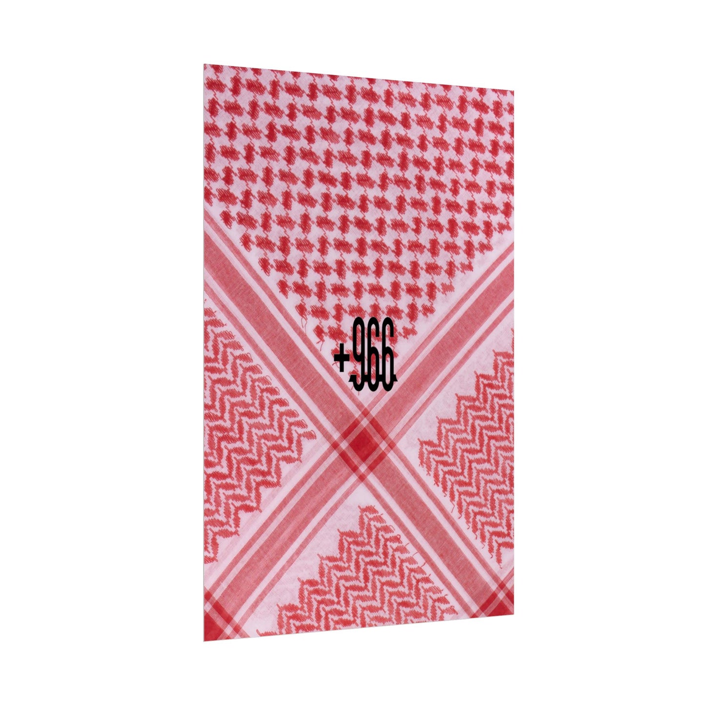 +966 with Bazma: Merch Inspired by the Heart of Saudi Arabia "Rolled Posters"