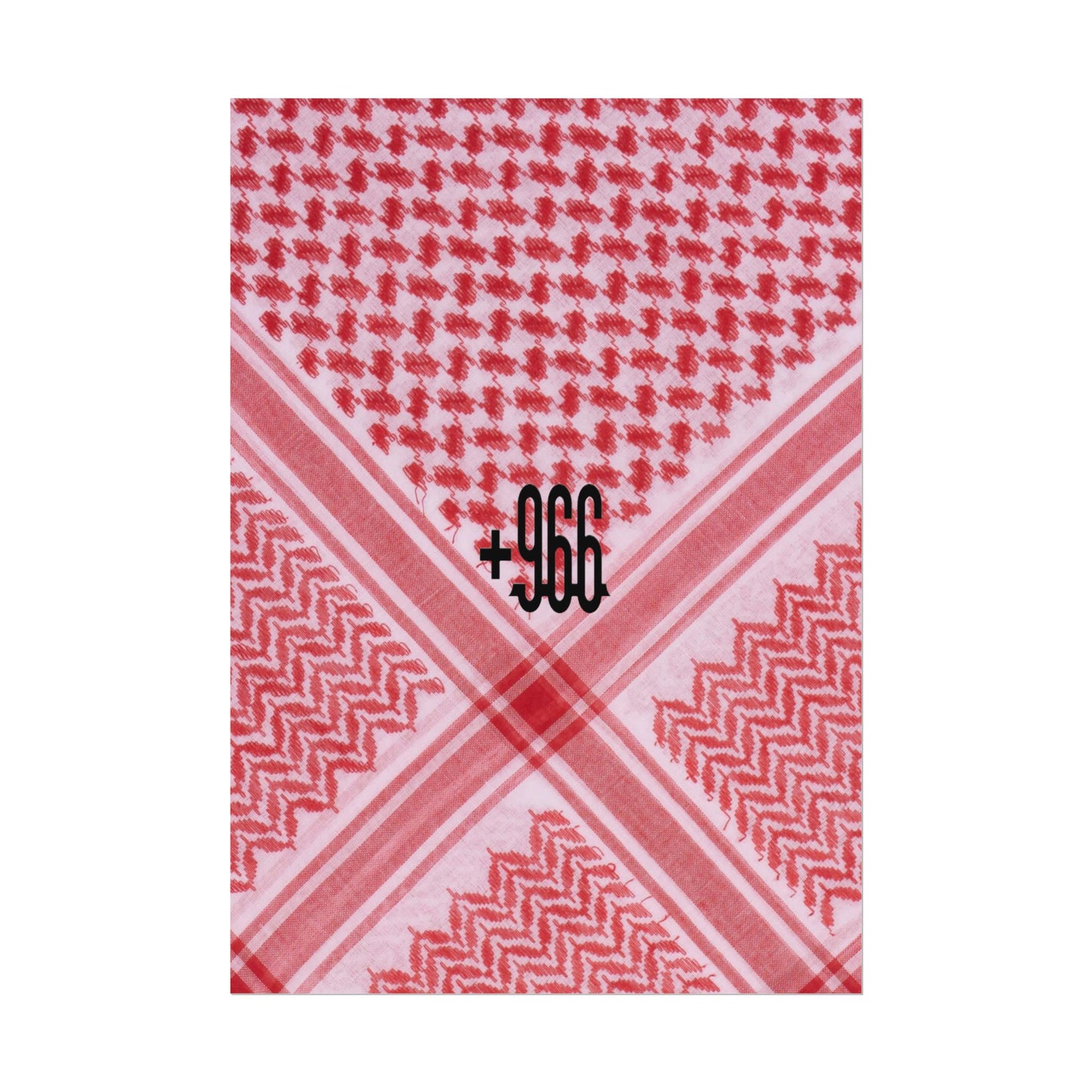 +966 with Bazma: Merch Inspired by the Heart of Saudi Arabia "Rolled Posters"